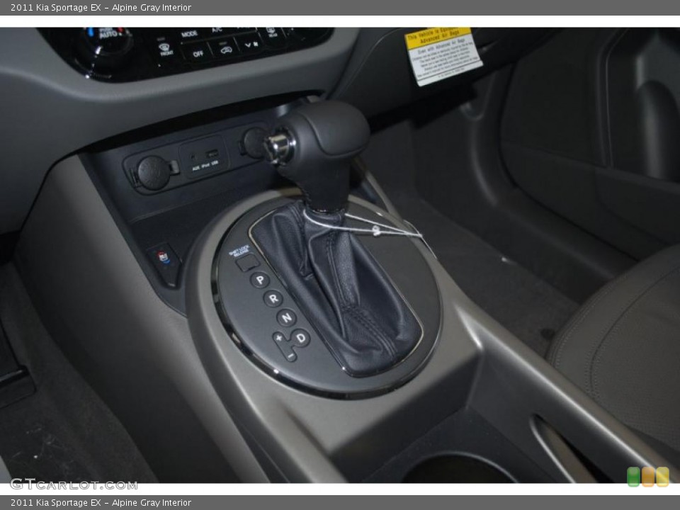 Alpine Gray Interior Transmission for the 2011 Kia Sportage EX #45706358