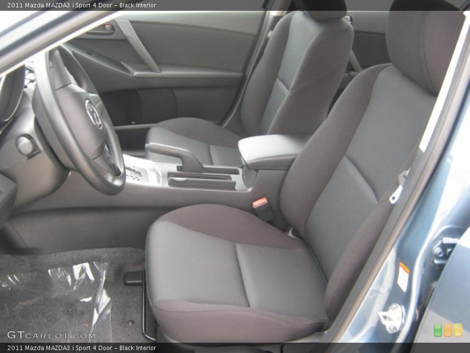 Black Interior Photo for the 2011 Mazda MAZDA3 i Sport 4 Door #45706694