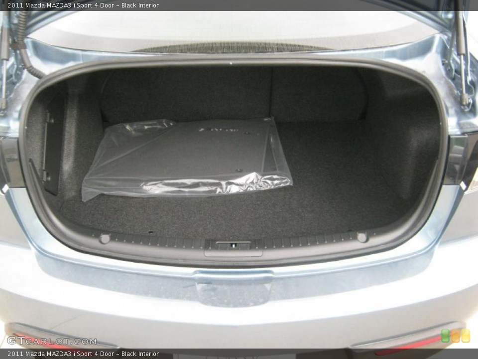 Black Interior Trunk for the 2011 Mazda MAZDA3 i Sport 4 Door #45706738