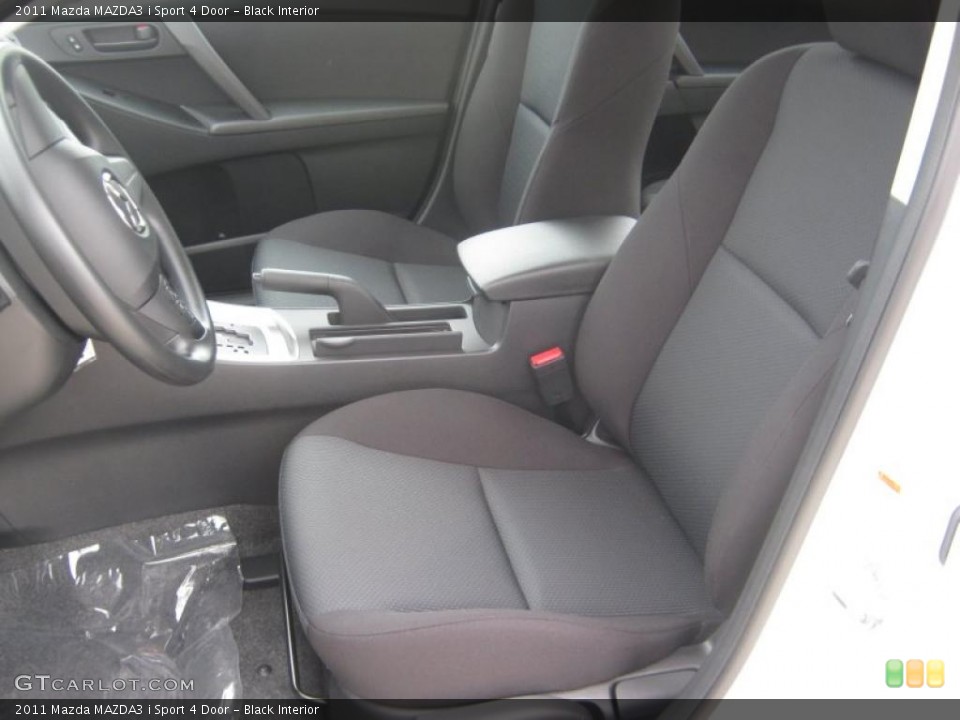 Black Interior Photo for the 2011 Mazda MAZDA3 i Sport 4 Door #45706866