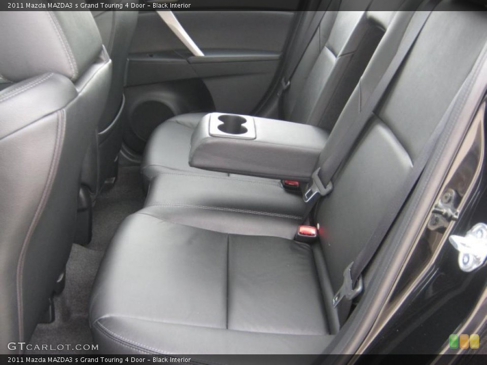 Black Interior Photo for the 2011 Mazda MAZDA3 s Grand Touring 4 Door #45707542