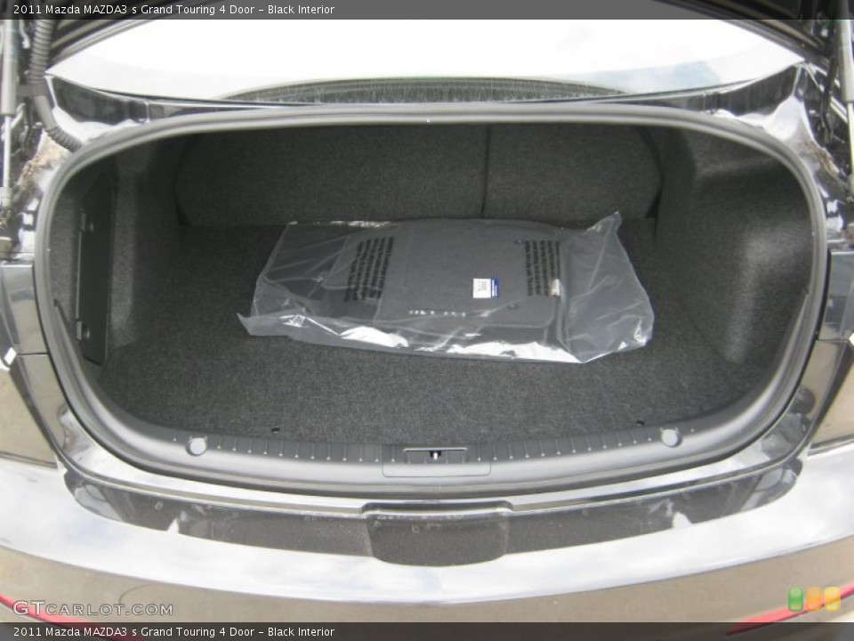 Black Interior Trunk for the 2011 Mazda MAZDA3 s Grand Touring 4 Door #45707582