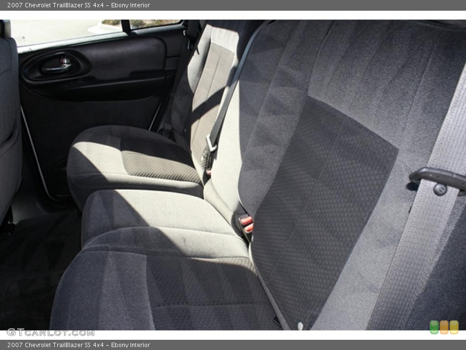 Ebony Interior Photo for the 2007 Chevrolet TrailBlazer SS 4x4 #45708862