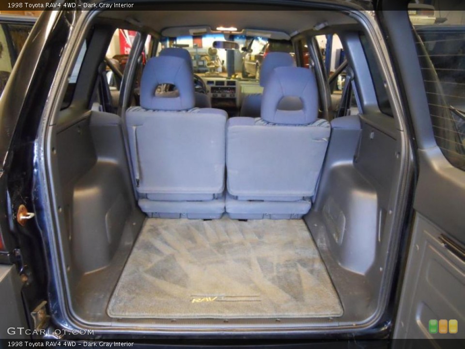 Dark Gray Interior Trunk for the 1998 Toyota RAV4 4WD #45709178