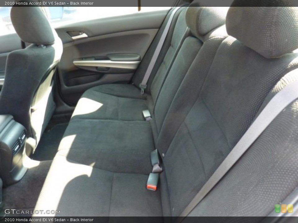 Black Interior Photo for the 2010 Honda Accord EX V6 Sedan #45709366