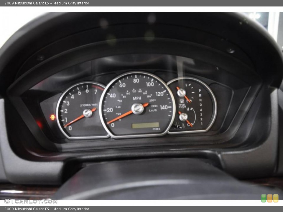Medium Gray Interior Gauges for the 2009 Mitsubishi Galant ES #45709962