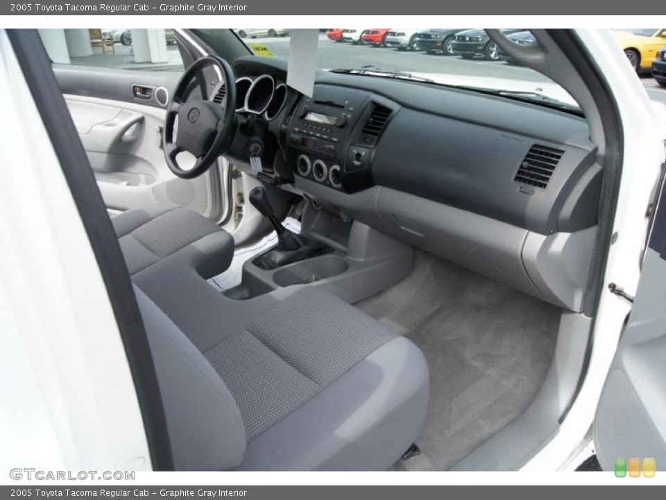 Graphite Gray Interior Photo for the 2005 Toyota Tacoma Regular Cab #45710018