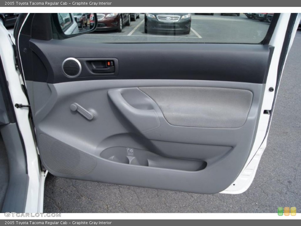 Graphite Gray Interior Door Panel for the 2005 Toyota Tacoma Regular Cab #45710022