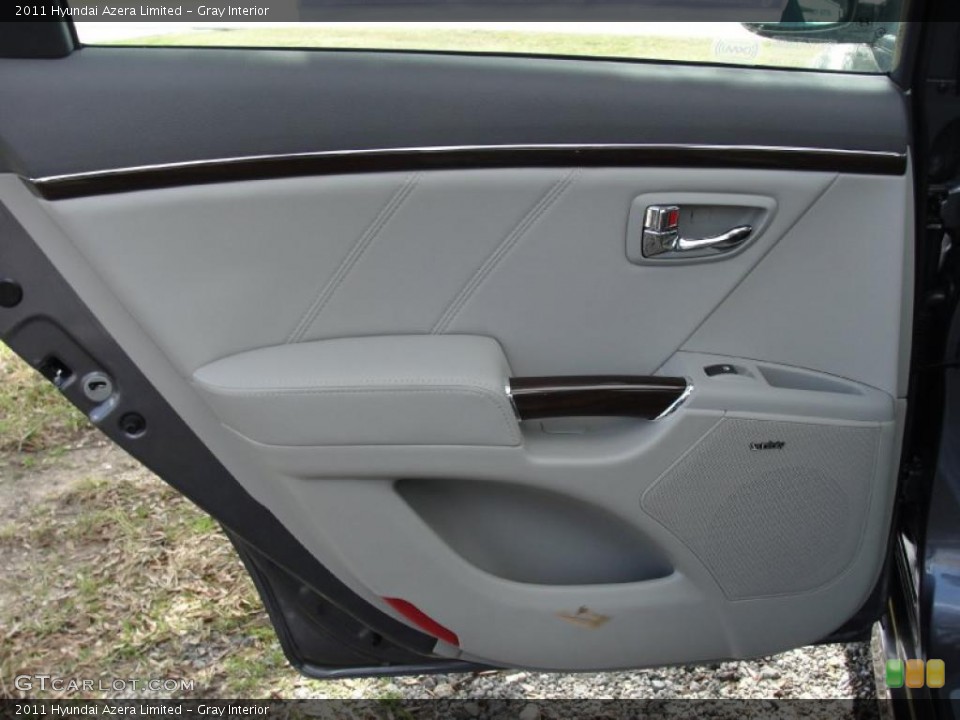 Gray Interior Door Panel for the 2011 Hyundai Azera Limited #45710502