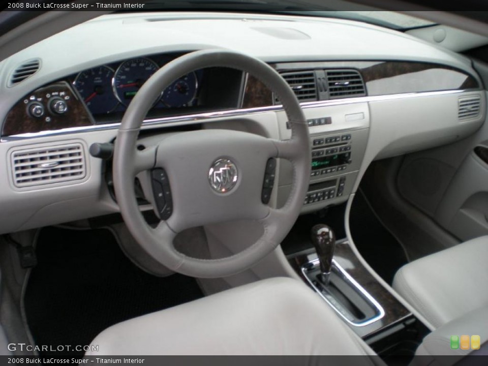 Titanium 2008 Buick LaCrosse Interiors