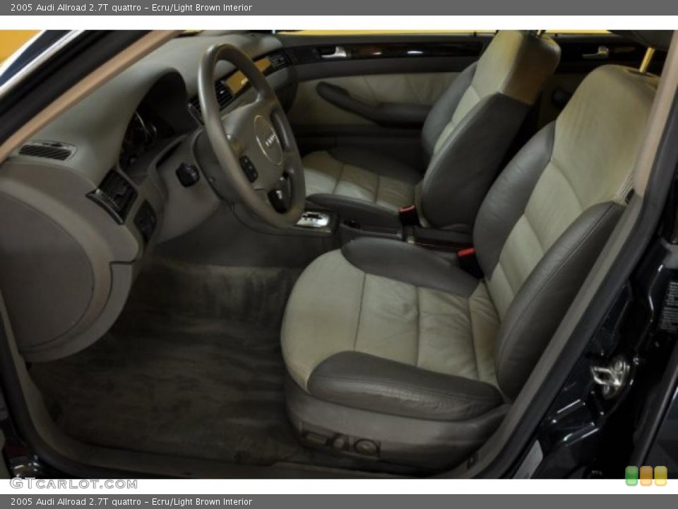 Ecru/Light Brown Interior Photo for the 2005 Audi Allroad 2.7T quattro #45714314