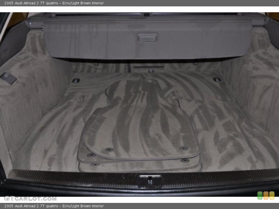 Ecru/Light Brown Interior Trunk for the 2005 Audi Allroad 2.7T quattro #45714330