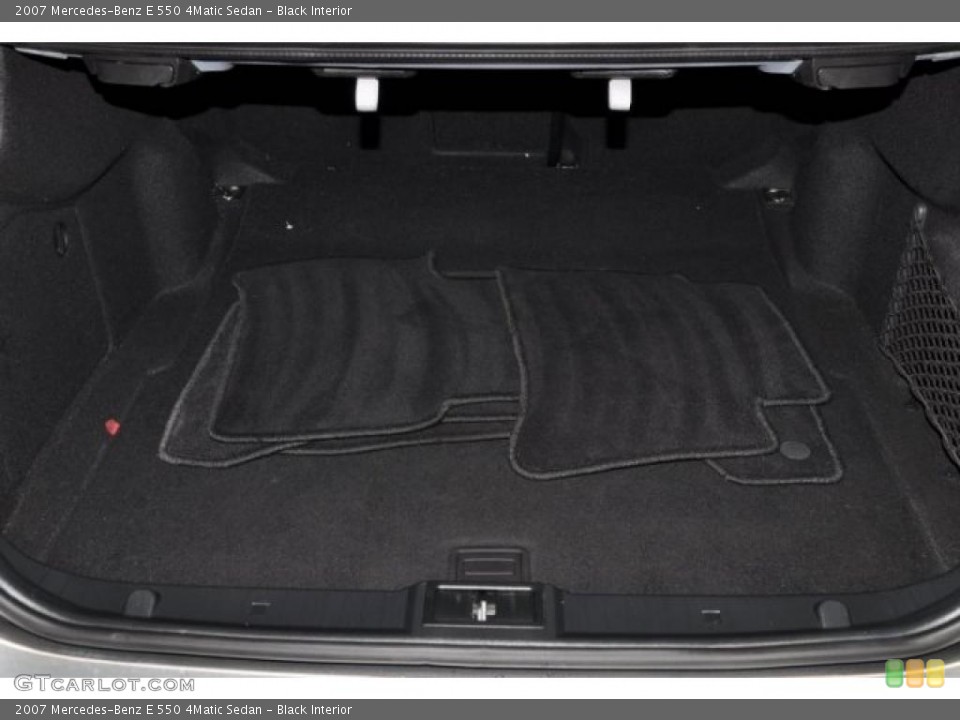 Black Interior Trunk for the 2007 Mercedes-Benz E 550 4Matic Sedan #45716878