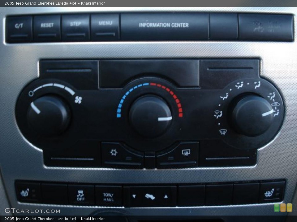 Khaki Interior Controls for the 2005 Jeep Grand Cherokee Laredo 4x4 #45716982