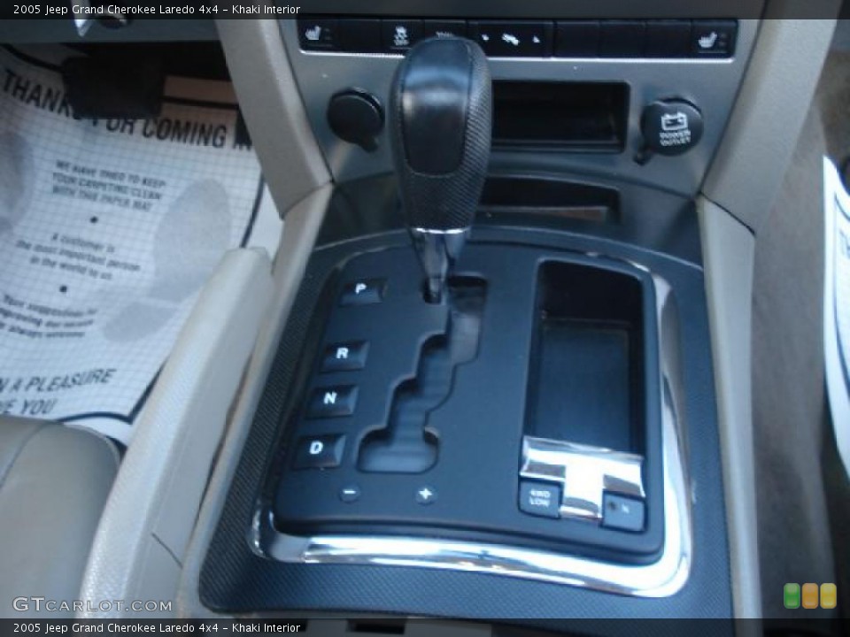 Khaki Interior Transmission for the 2005 Jeep Grand Cherokee Laredo 4x4 #45716990
