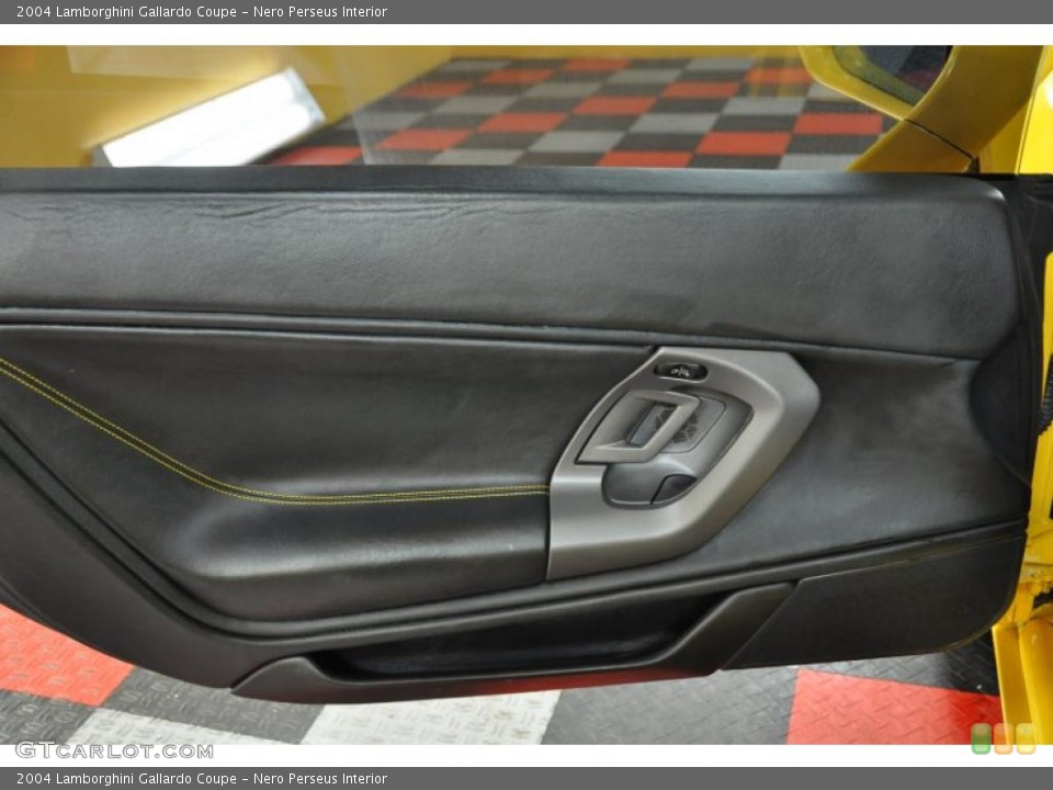 Nero Perseus Interior Door Panel for the 2004 Lamborghini Gallardo Coupe #45720004