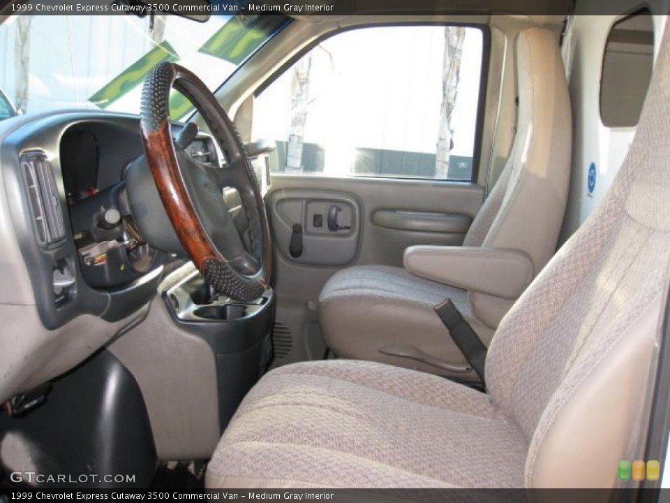 Medium Gray 1999 Chevrolet Express Cutaway Interiors