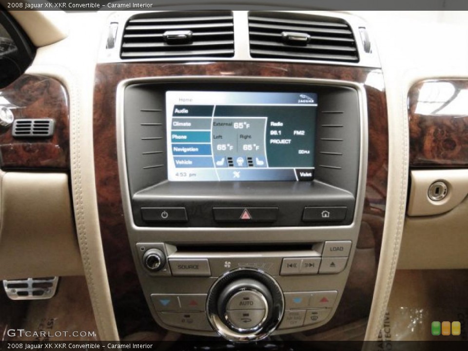 Caramel Interior Controls for the 2008 Jaguar XK XKR Convertible #45729234