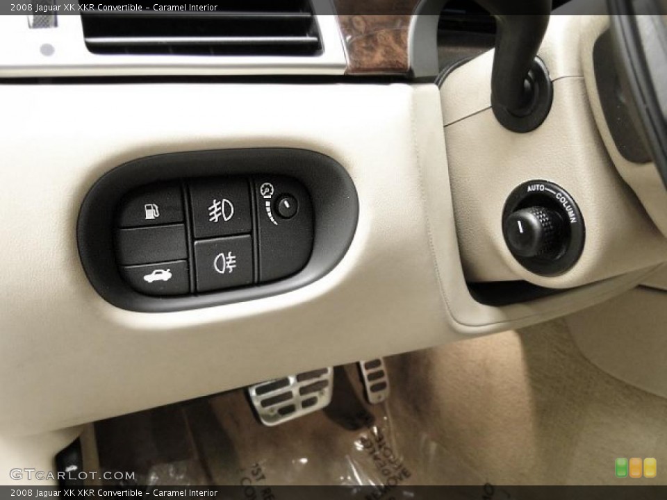 Caramel Interior Controls for the 2008 Jaguar XK XKR Convertible #45729290