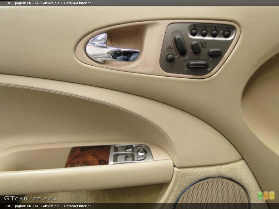 Caramel Interior Controls for the 2008 Jaguar XK XKR Convertible #45729314