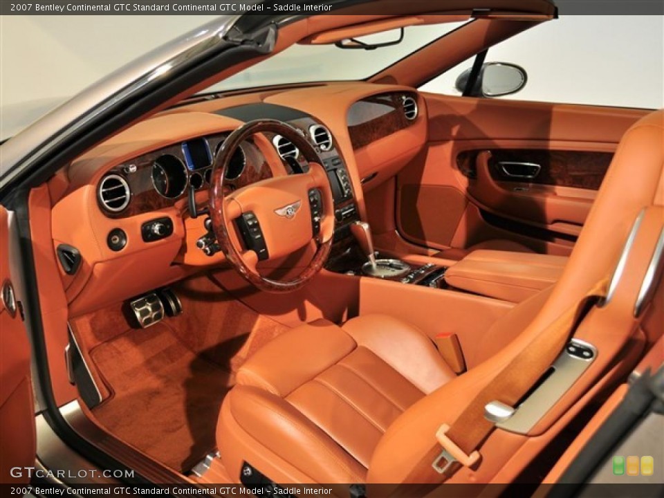 Saddle Interior Photo for the 2007 Bentley Continental GTC  #45729650