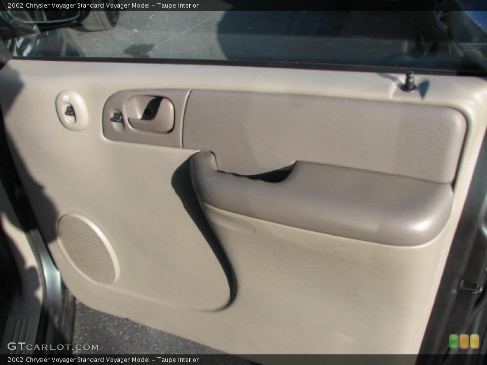 Taupe Interior Door Panel for the 2002 Chrysler Voyager  #45729782