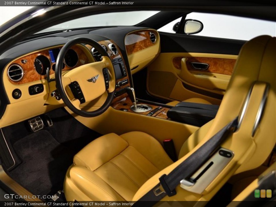Saffron Interior Photo for the 2007 Bentley Continental GT  #45730086