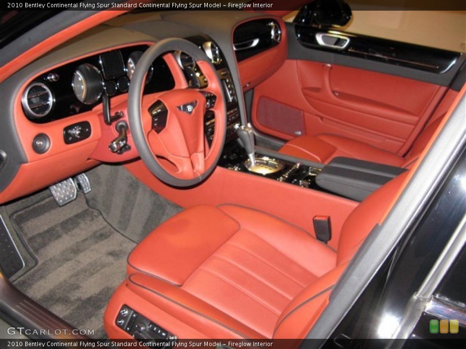 Fireglow 2010 Bentley Continental Flying Spur Interiors