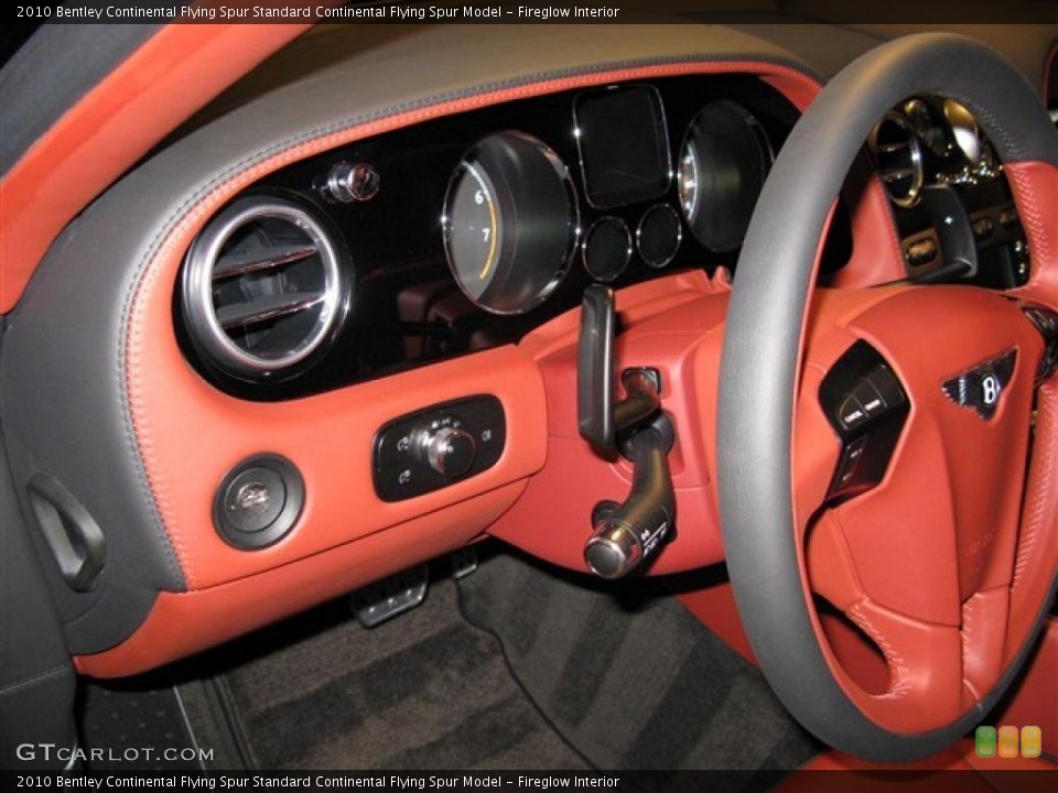 Fireglow Interior Controls for the 2010 Bentley Continental Flying Spur  #45730302