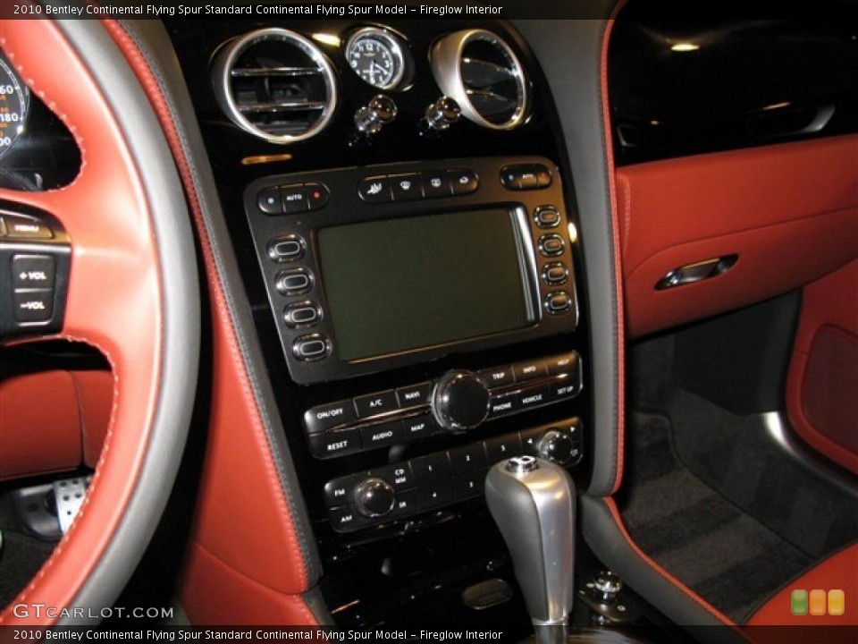 Fireglow Interior Controls for the 2010 Bentley Continental Flying Spur  #45730354