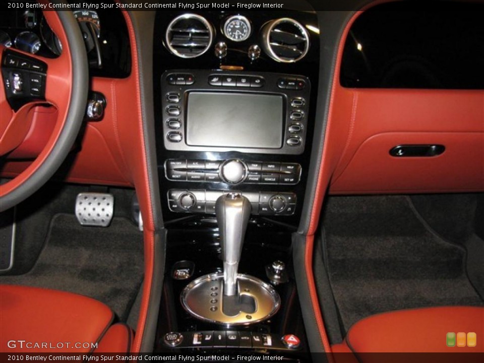 Fireglow Interior Controls for the 2010 Bentley Continental Flying Spur  #45730378