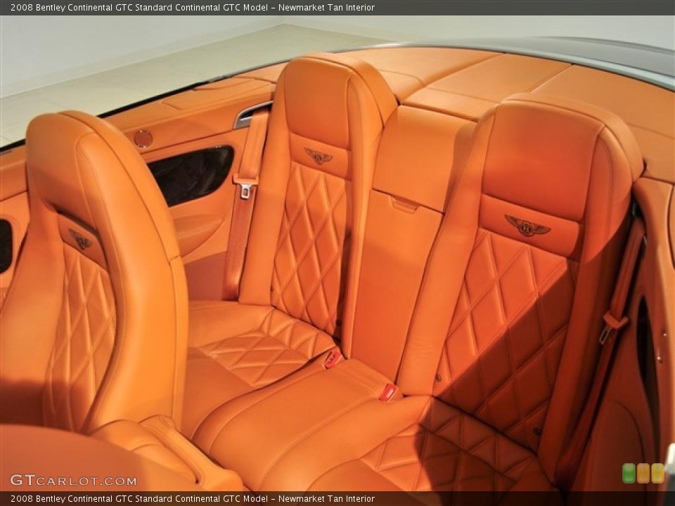 Newmarket Tan 2008 Bentley Continental GTC Interiors