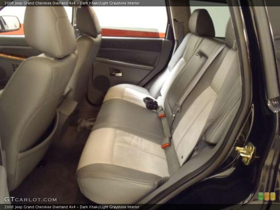 Dark Khaki/Light Graystone Interior Photo for the 2006 Jeep Grand Cherokee Overland 4x4 #45732030
