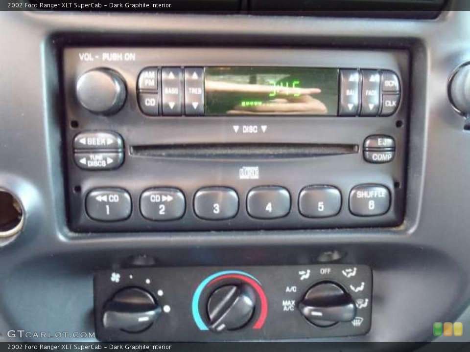 Dark Graphite Interior Controls for the 2002 Ford Ranger XLT SuperCab #45732982