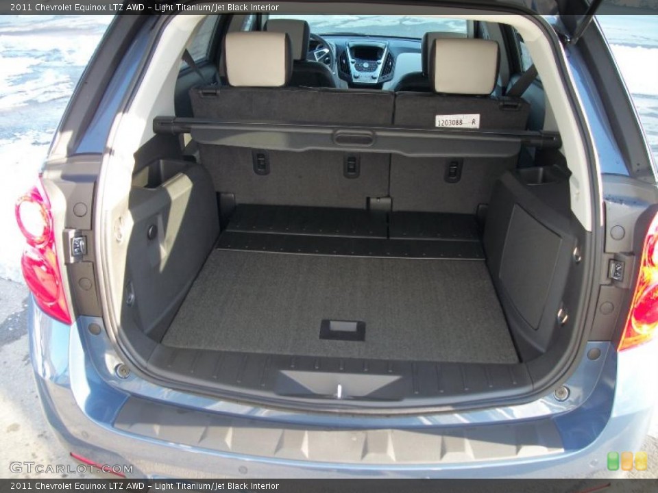 Light Titanium/Jet Black Interior Trunk for the 2011 Chevrolet Equinox LTZ AWD #45733674