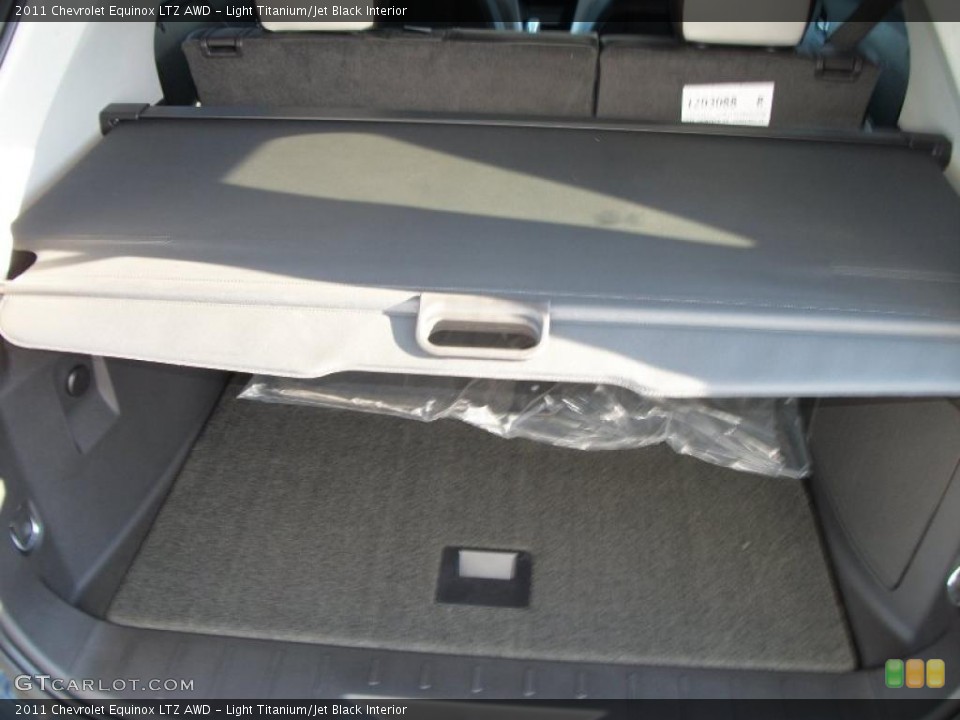 Light Titanium/Jet Black Interior Trunk for the 2011 Chevrolet Equinox LTZ AWD #45733690