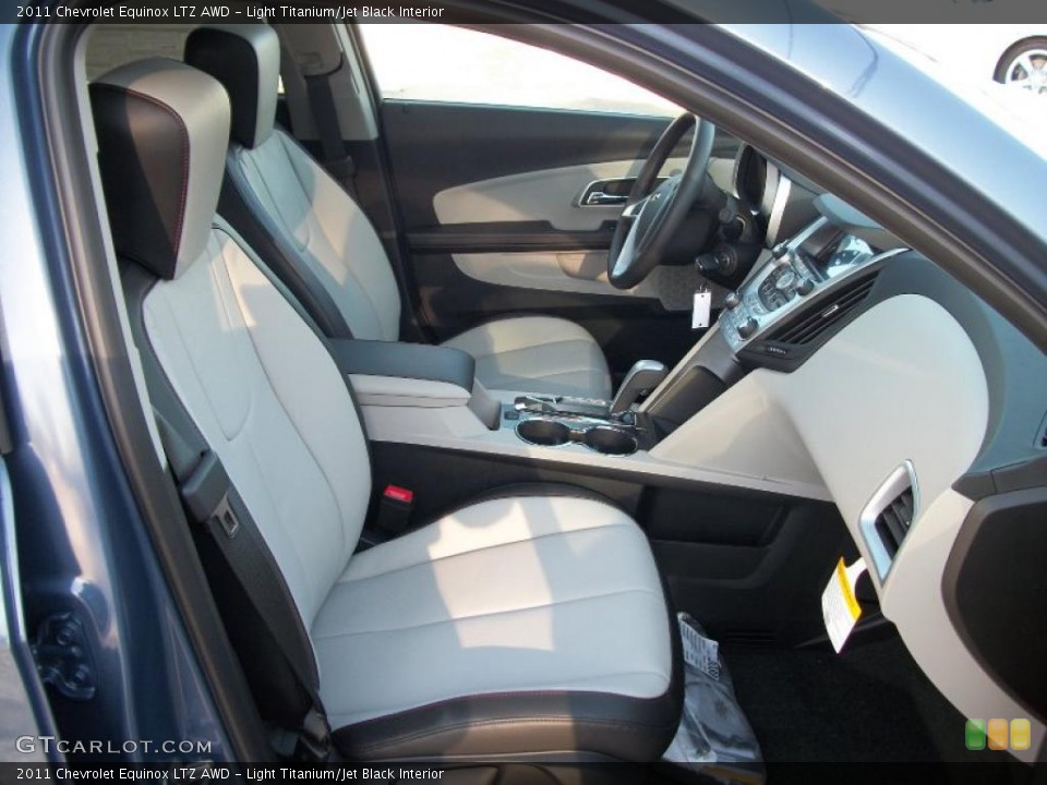 Light Titanium/Jet Black Interior Photo for the 2011 Chevrolet Equinox LTZ AWD #45733738