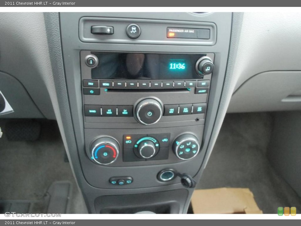 Gray Interior Controls for the 2011 Chevrolet HHR LT #45733782