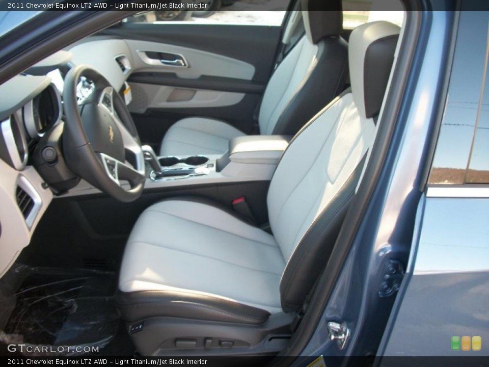 Light Titanium/Jet Black Interior Photo for the 2011 Chevrolet Equinox LTZ AWD #45733966