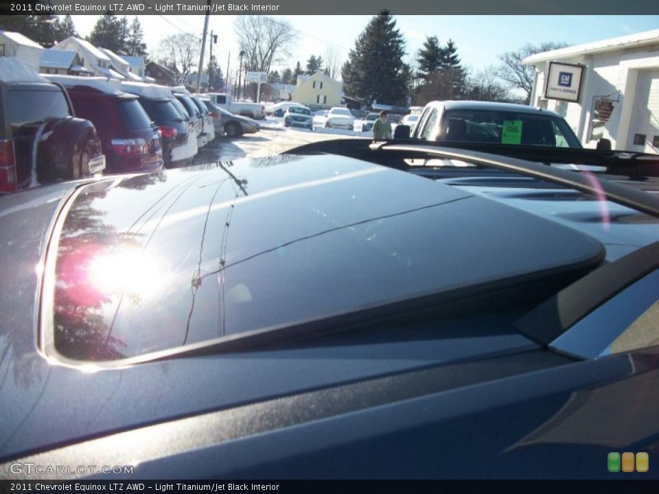 Light Titanium/Jet Black Interior Sunroof for the 2011 Chevrolet Equinox LTZ AWD #45734222