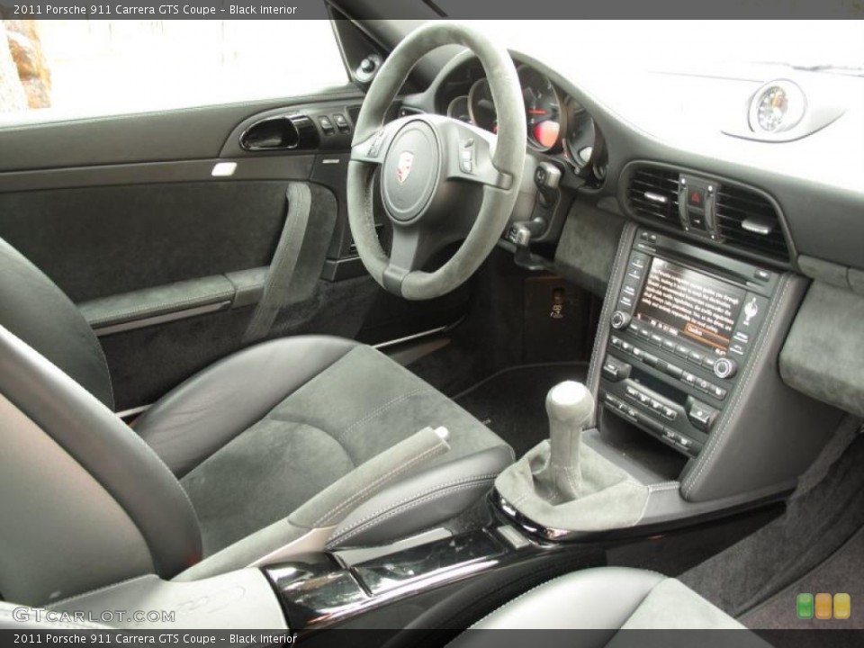 Black Interior Photo for the 2011 Porsche 911 Carrera GTS Coupe #45735418