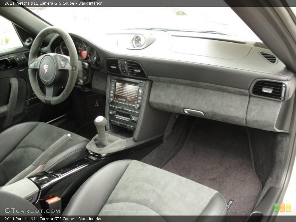 Black Interior Dashboard for the 2011 Porsche 911 Carrera GTS Coupe #45735434