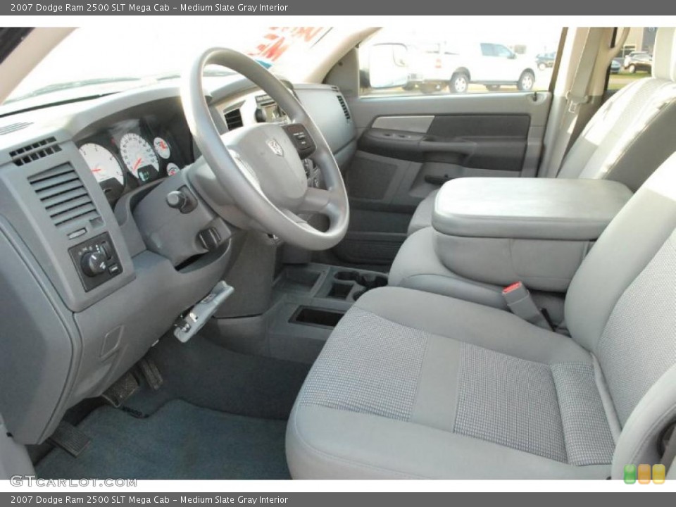Medium Slate Gray Interior Photo for the 2007 Dodge Ram 2500 SLT Mega Cab #45737086