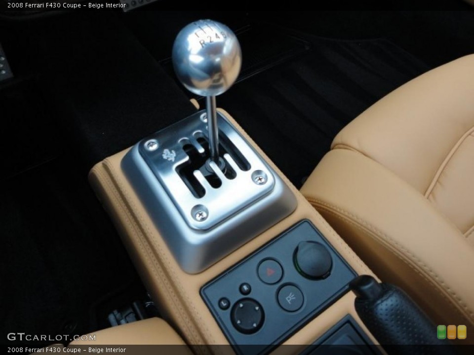 Beige Interior Transmission for the 2008 Ferrari F430 Coupe #45737410
