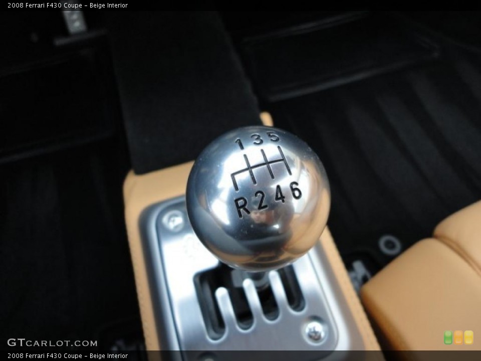 Beige Interior Transmission for the 2008 Ferrari F430 Coupe #45737418