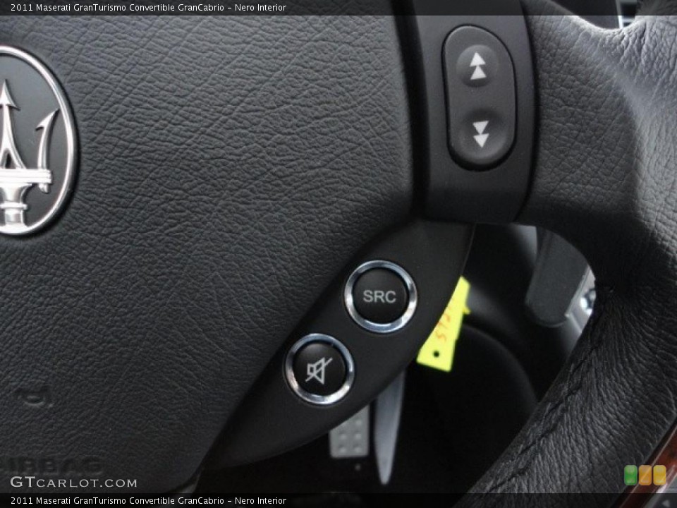 Nero Interior Controls for the 2011 Maserati GranTurismo Convertible GranCabrio #45737810