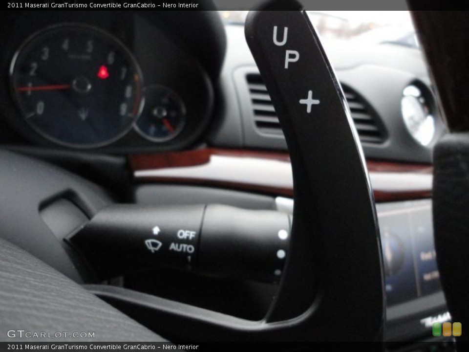Nero Interior Transmission for the 2011 Maserati GranTurismo Convertible GranCabrio #45737826