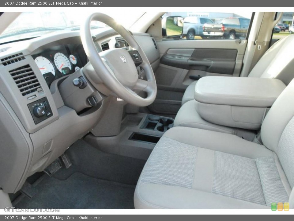 Khaki Interior Photo for the 2007 Dodge Ram 2500 SLT Mega Cab #45737942