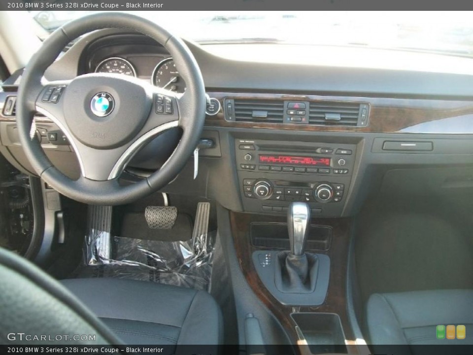 Black Interior Dashboard for the 2010 BMW 3 Series 328i xDrive Coupe #45739610