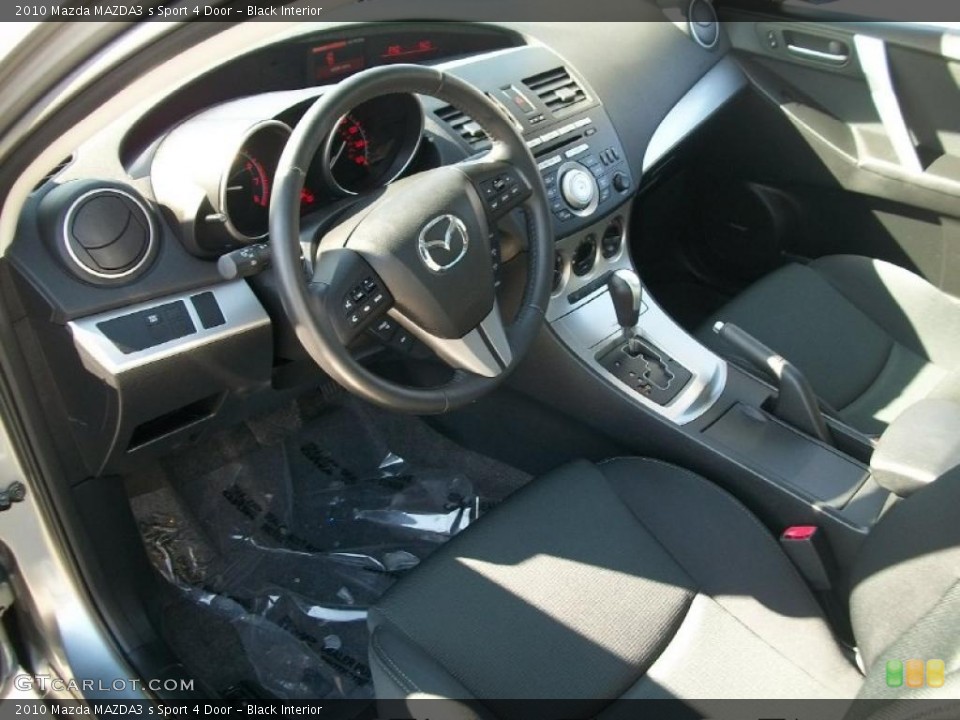 Black Interior Photo for the 2010 Mazda MAZDA3 s Sport 4 Door #45740634